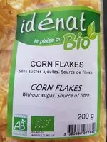 Quantité de sucre dans Corn flakes Bio