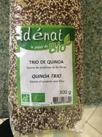 Quantité de sucre dans Quinoa trio