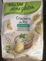 Sokerin määrä sisällä Crackers de riz au Romarin