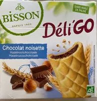 Biscuit fourre chocolat noisette