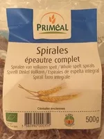 Quantité de sucre dans Spirales épeautre complet