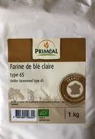 चीनी की मात्रा Farine De Blé Claire T65 Bio