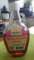 Quantité de sucre dans Sirop d'érable
