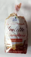 Sucre et nutriments contenus dans Galette luzacaise