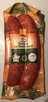 İçindeki şeker miktarı Saucisses de Montbéliard