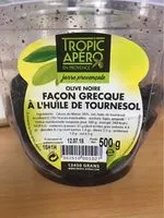 Sucre et nutriments contenus dans Tropic apero en provence