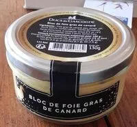 Zuckermenge drin Bloc de foie gras de canard