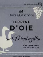 Zuckermenge drin Terrine d'oie au Monbazillac