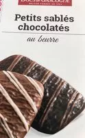 Zuckermenge drin Petits sables chocolates