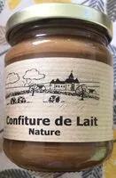 Quantité de sucre dans Confiture de lait nature