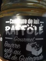 Quantité de sucre dans Confiture de lait
