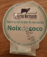 Amount of sugar in yahourt noix de coco