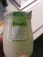 चीनी की मात्रा Yaourt à la Rhubarbe