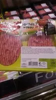 入っている砂糖の量 Préparation de viande hachée de veau