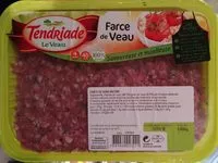 入っている砂糖の量 FARCE DE VEAU