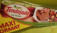 入っている砂糖の量 Paupiettes de Veau x 15