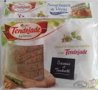 入っている砂糖の量 Saucisses de veau aux légumes du jardin