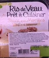 Zuckermenge drin Ris de veau - Tendriade