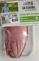 Cantidad de azúcar en Escalope de veau