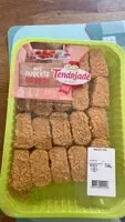 入っている砂糖の量 nuggets au veau