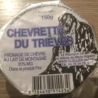 Sucre et nutriments contenus dans Laiterie du mont aiguille