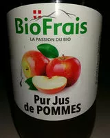 Sucre et nutriments contenus dans Biofrais