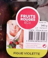 चीनी और पोषक तत्व Fruits rouges co