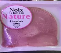 Количество сахара в Noix de jambon nature