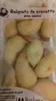 Cantidad de azúcar en BEIGNET CREVETTE