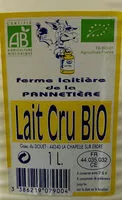 Sucre et nutriments contenus dans Ferme laitiere de la pannetiere