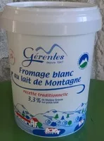 Jumlah gula yang masuk Fromage blanc