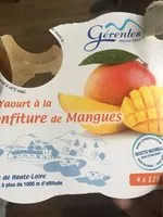 Jumlah gula yang masuk Yaourt à la confiture de mangue