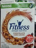 Suhkru kogus sees NESTLE FITNESS Chocolat au lait céréales 375g