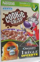 Azúcar y nutrientes en Cookie crisp