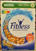 Quantité de sucre dans Fitness nutritious energy