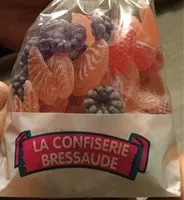 入っている砂糖の量 Bonbon fruits des bois