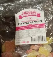 入っている砂糖の量 Cocktail de fruits