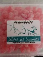 入っている砂糖の量 Framboise