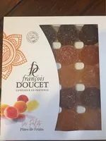 Sucre et nutriments contenus dans Doucet francois