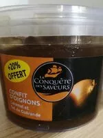 Количество сахара в Confit d'oignons caramel et sel de guérande