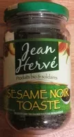 Suhkru kogus sees Sésame noir toasté