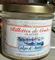 चीनी की मात्रा Rillettes de crabe