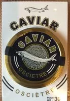 Sucre et nutriments contenus dans Caviar oscietre