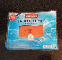 Jumlah gula yang masuk Truite fumee Landvika 8 minis tranches