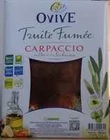 Zuckermenge drin Truite fumée Capaccio au Poivre de Sichuan