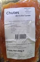 Cantidad de azúcar en Chutes de truite fumée