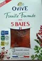 Zuckermenge drin Truite fumée aux 5 baies