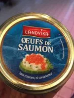 चीनी की मात्रा Oeufs de saumon