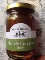 चीनी की मात्रा Miel de Lorraine