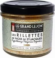 Quantité de sucre dans Rillettes de Noix de St Jacques